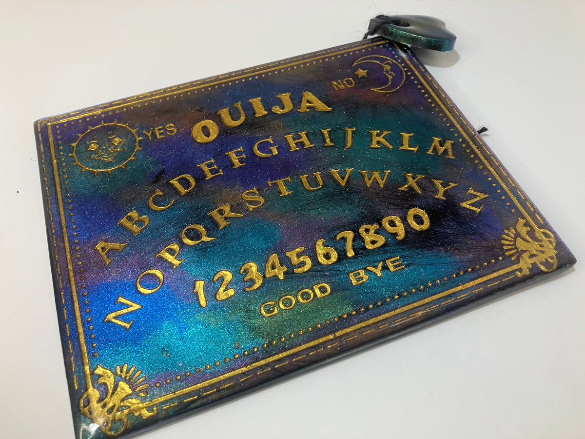 Handmade Resin Ouija Spirit Board with Planchette