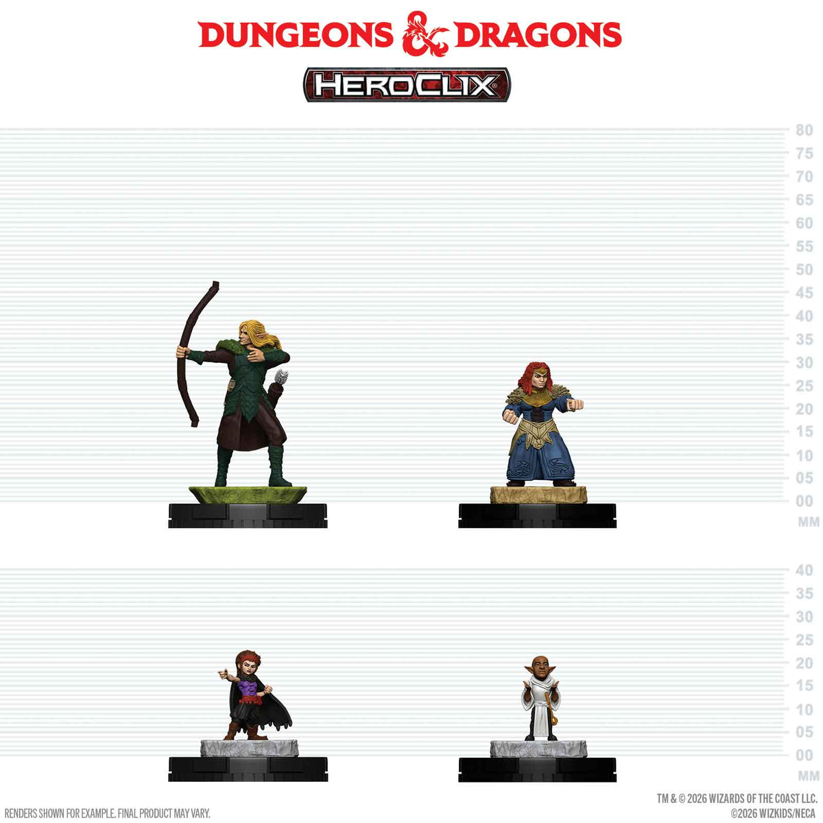 HeroClix 400: D&D - Adventuring Party 1