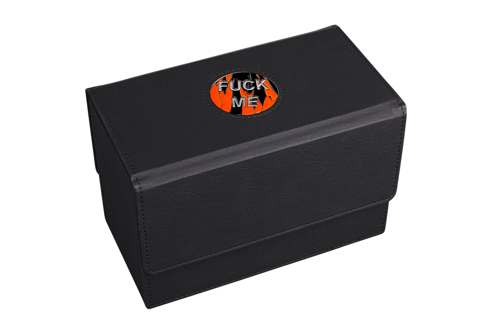 F**k Me | Silver | Wargaming & Datasheet Box | Baron's Coin™ Compatible