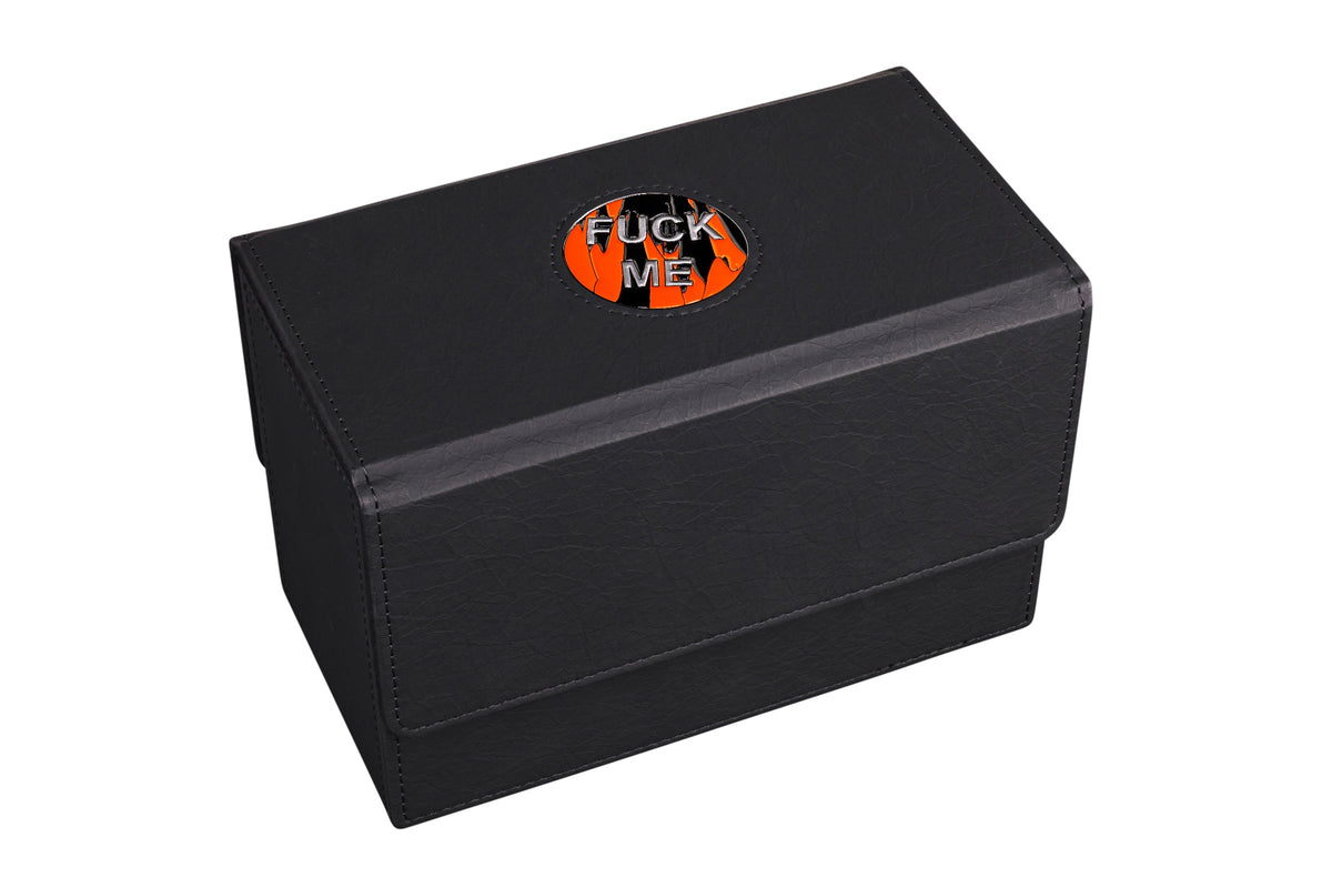 F**k Me | Silver | Wargaming & Datasheet Box | Baron's Coin™ Compatible