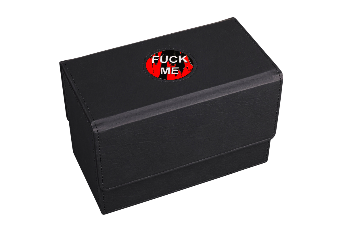 F**k Me | Red | Wargaming & Datasheet Box | Baron's Coin™ Compatible
