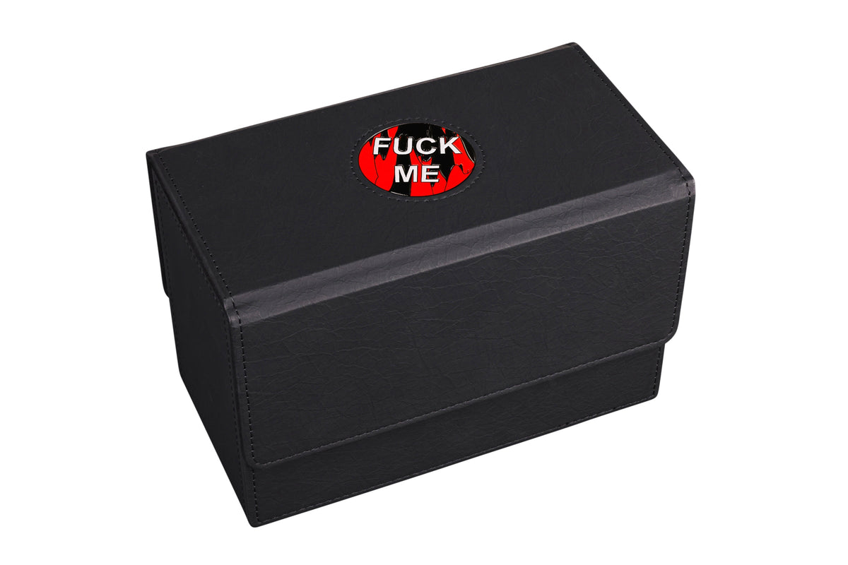 F**k Me | Red | Wargaming & Datasheet Box | Baron's Coin™ Compatible