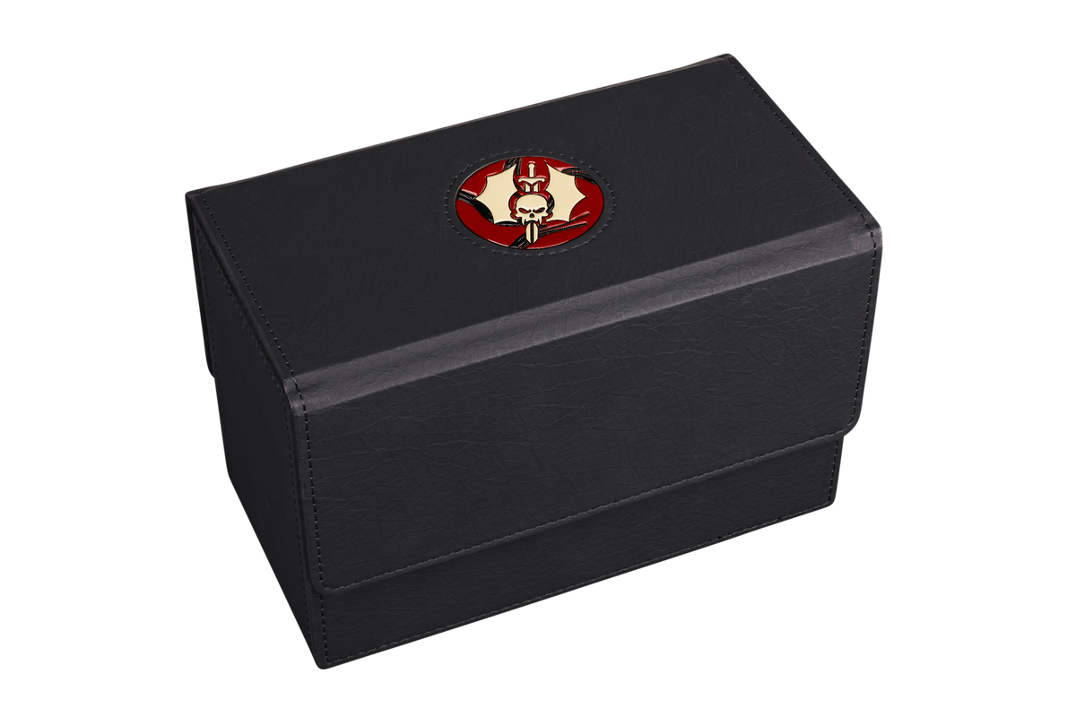 Cursed Vampire | Wargaming & Datasheet Box | Baron's Coin™ Compatible