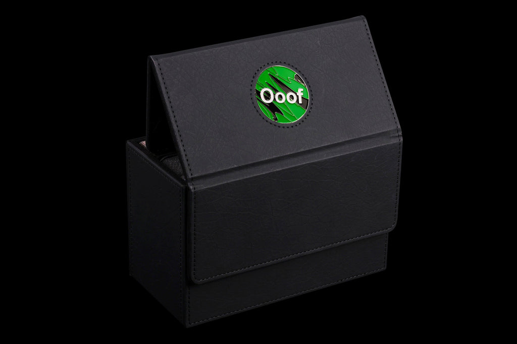 Ooof | Green | Wargaming & Datasheet Box | Baron's Coin™ Compatible