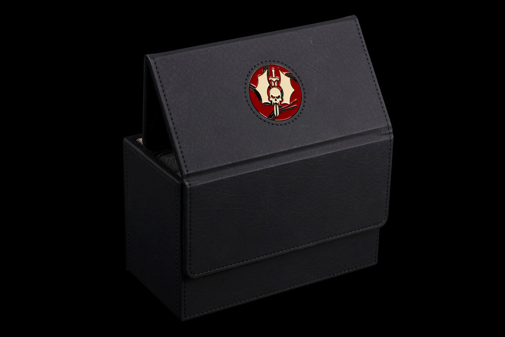 Cursed Vampire | Wargaming & Datasheet Box | Baron's Coin™ Compatible