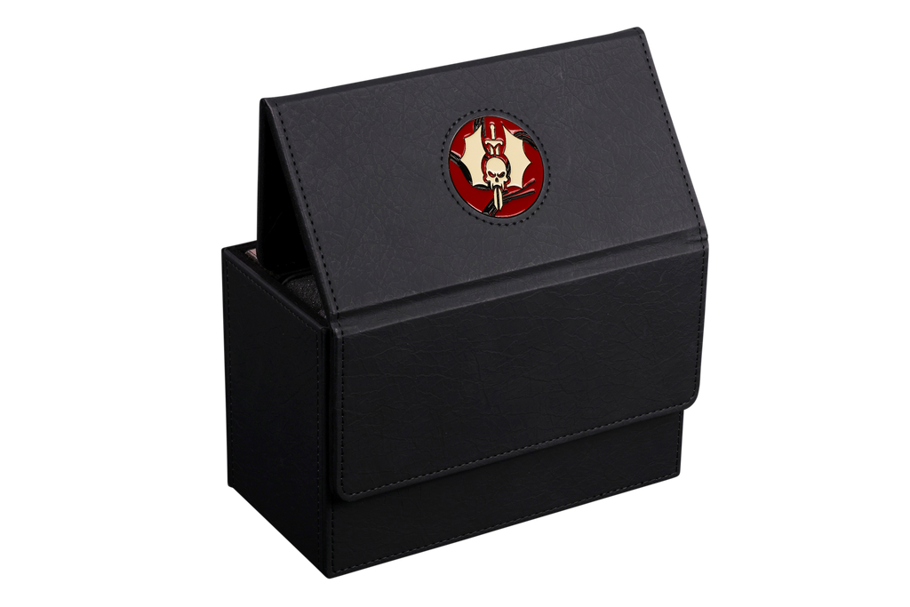 Cursed Vampire | Wargaming & Datasheet Box | Baron's Coin™ Compatible