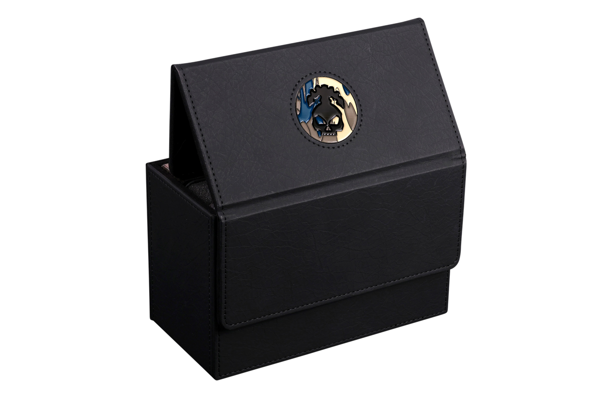 Necromantic Skeleton | Wargaming & Datasheet Box | Baron's Coin™ Compatible