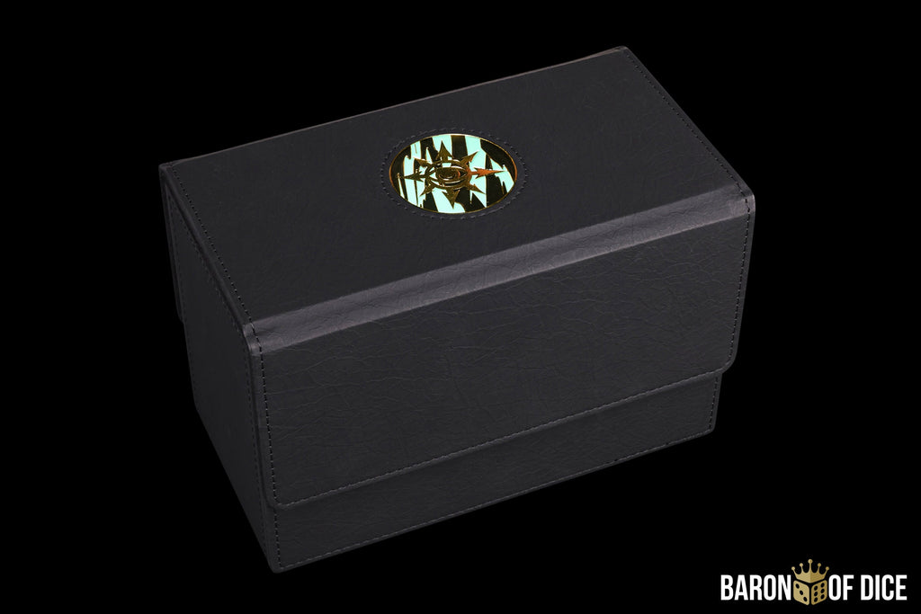 Eye of Chaos | Aquamarine | Wargaming & Datasheet Box | Baron's Coin™ Compatible