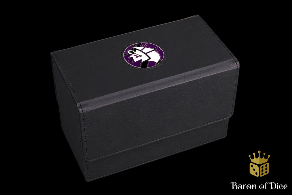 Alien | Purple | Wargaming & Datasheet Box | Baron's Coin™ Compatible