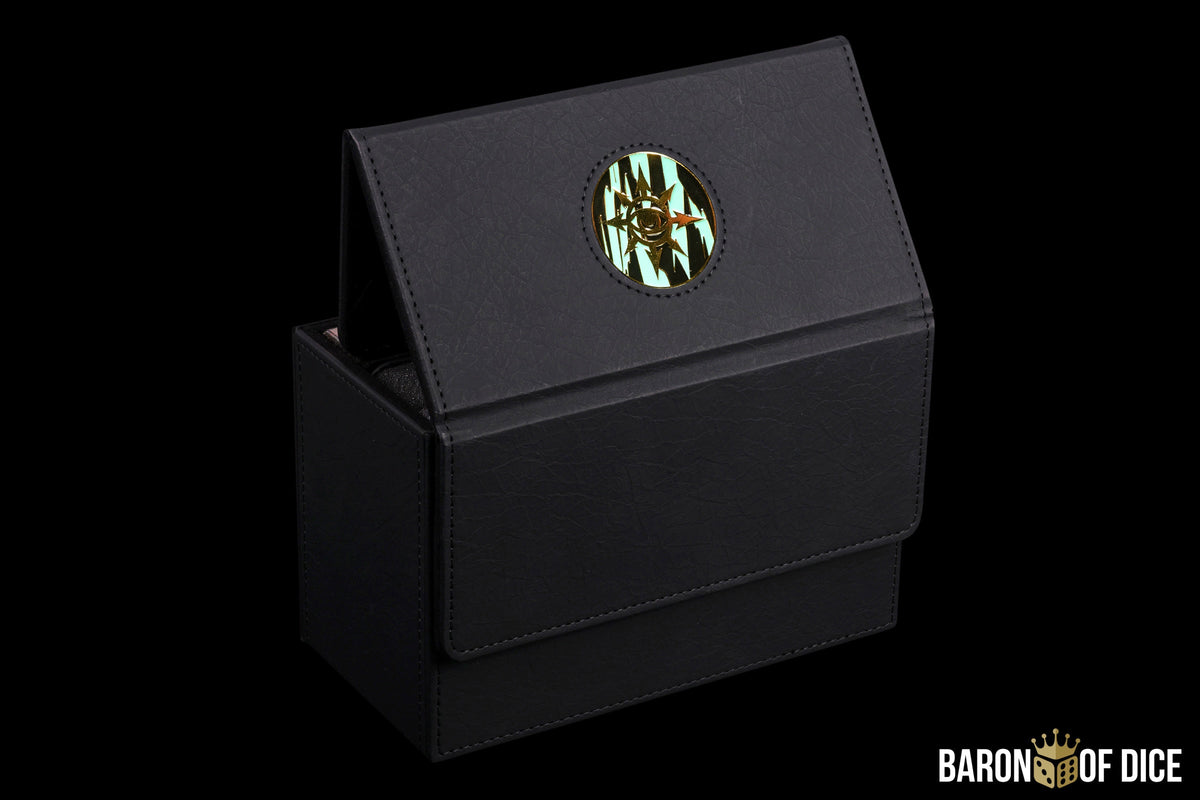 Eye of Chaos | Aquamarine | Wargaming & Datasheet Box | Baron's Coin™ Compatible