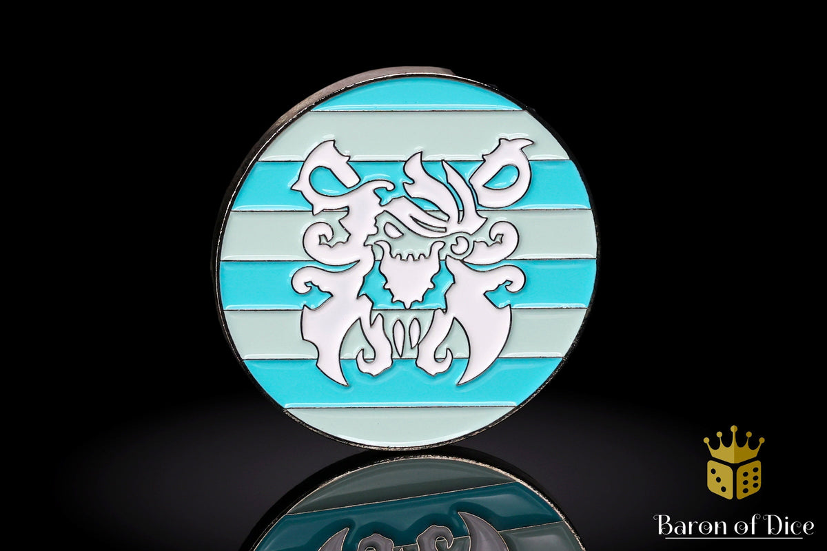 Brineblood Marauders | Warmachine | Wargaming & Datasheet Box | Baron's Coin™ Compatible
