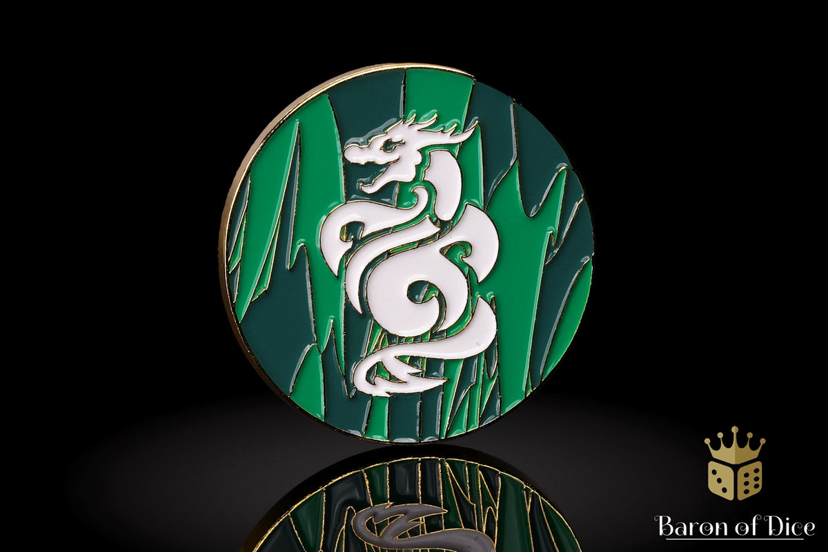 Jade Dragon | Metal Combat Gauge | Baron Coin™ Compatible