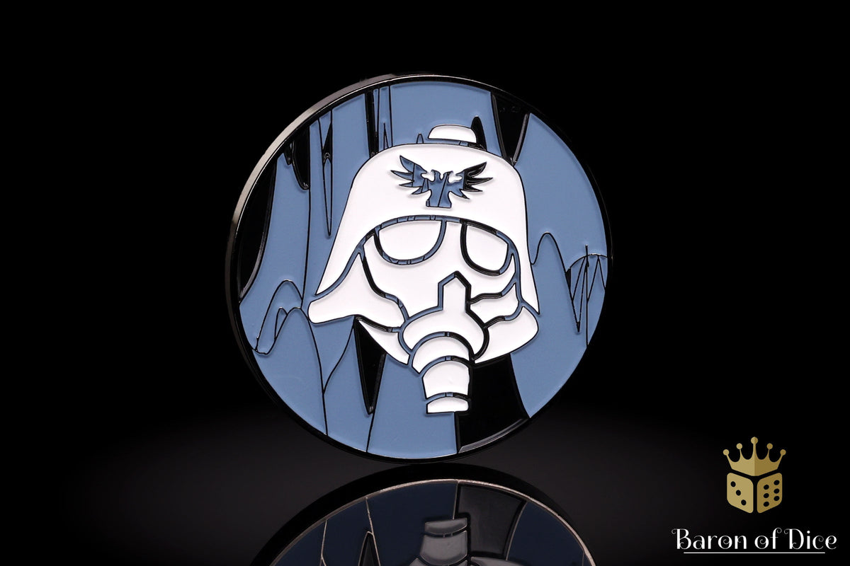 Helmet | Wargaming & Datasheet Box | Baron's Coin™ Compatible