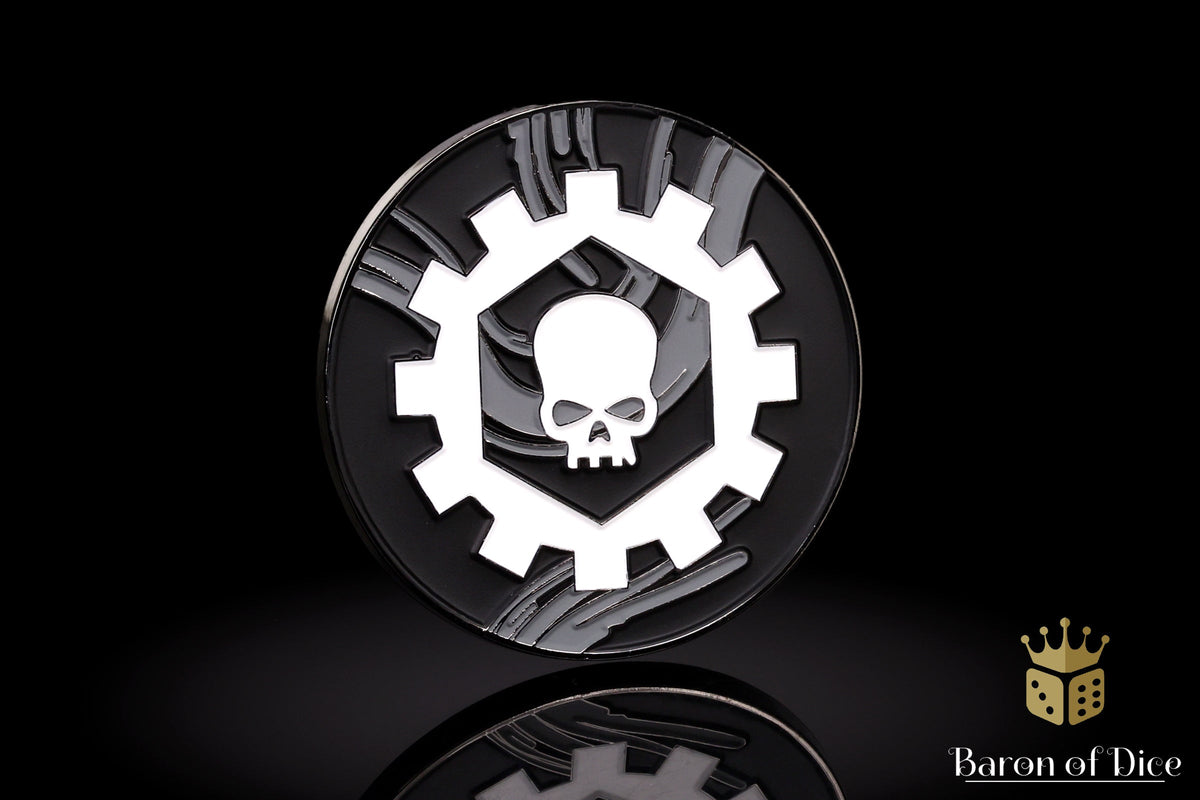 Iron Cog | Wargaming & Datasheet Box | Baron's Coin™ Compatible