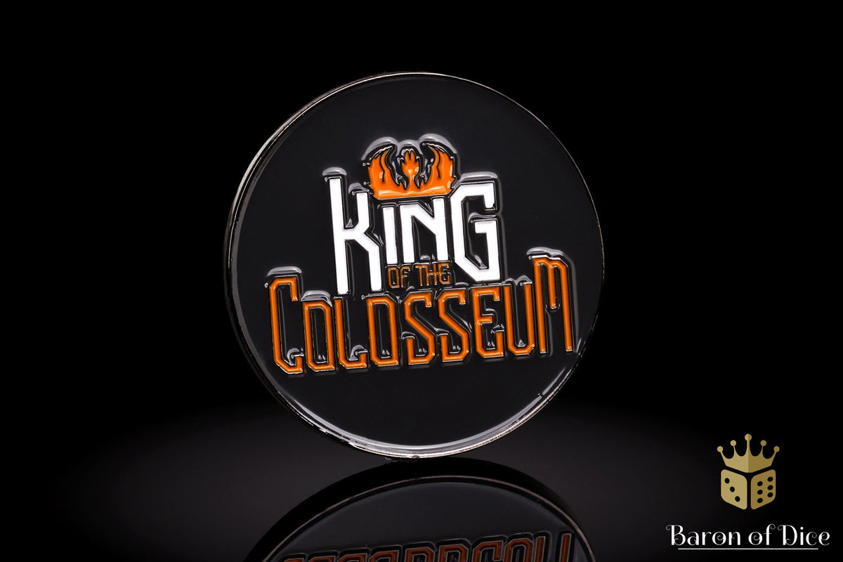 King of the Colosseum | Wargaming & Datasheet Box | Baron's Coin™ Compatible