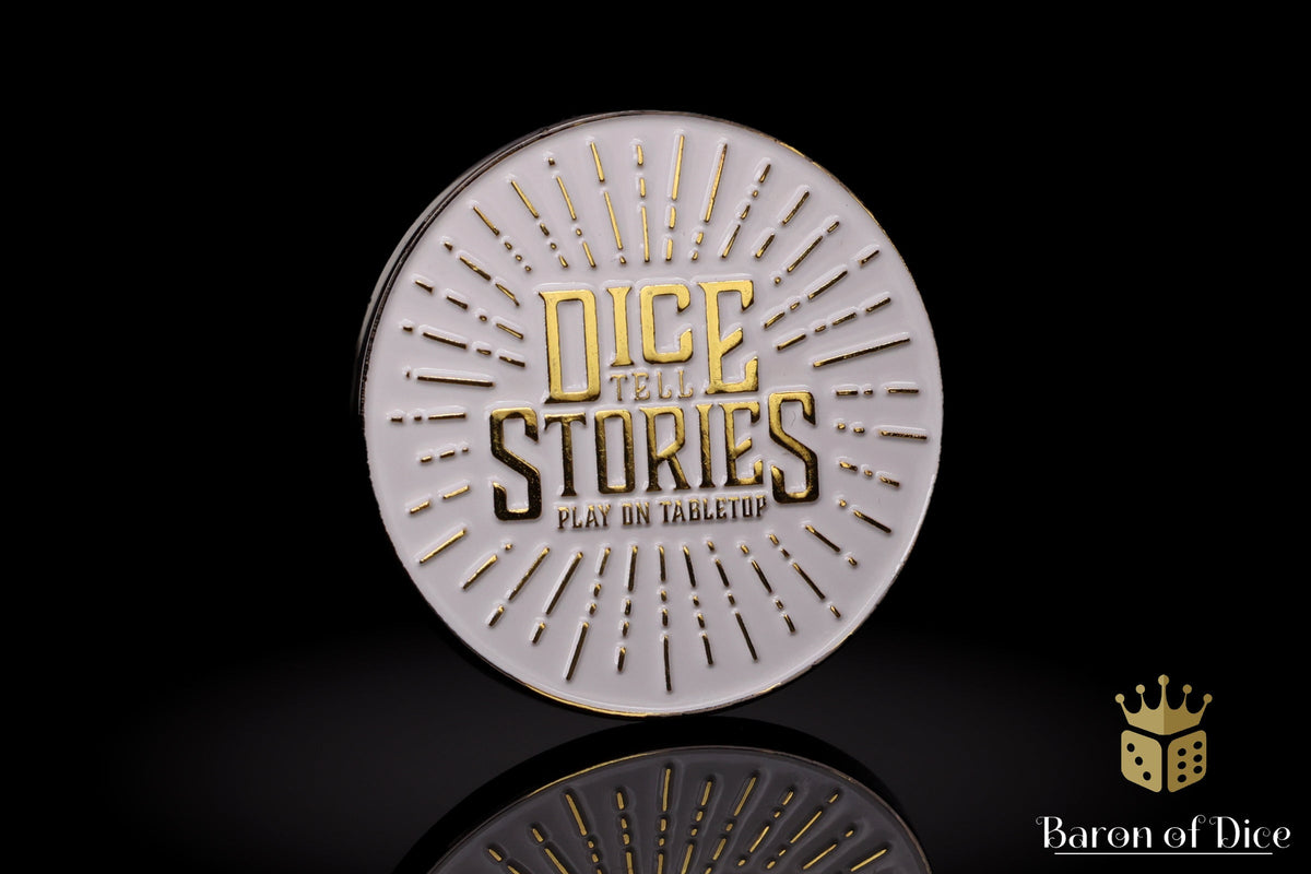Dice Tell Stories | Wargaming & Datasheet Box | Baron's Coin™ Compatible