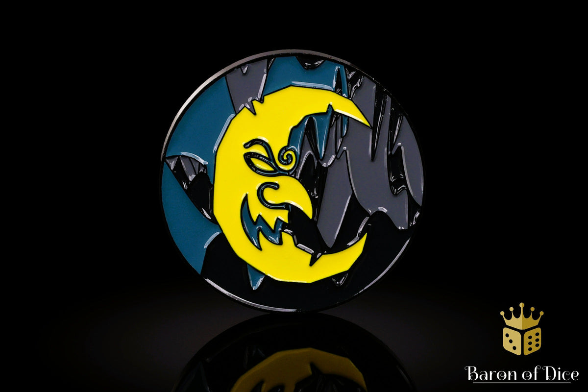 Moon | Wargaming & Datasheet Box | Baron's Coin™ Compatible