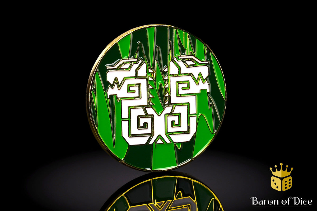 Twin Headed Lizard | Wargaming & Datasheet Box | Baron's Coin™ Compatible