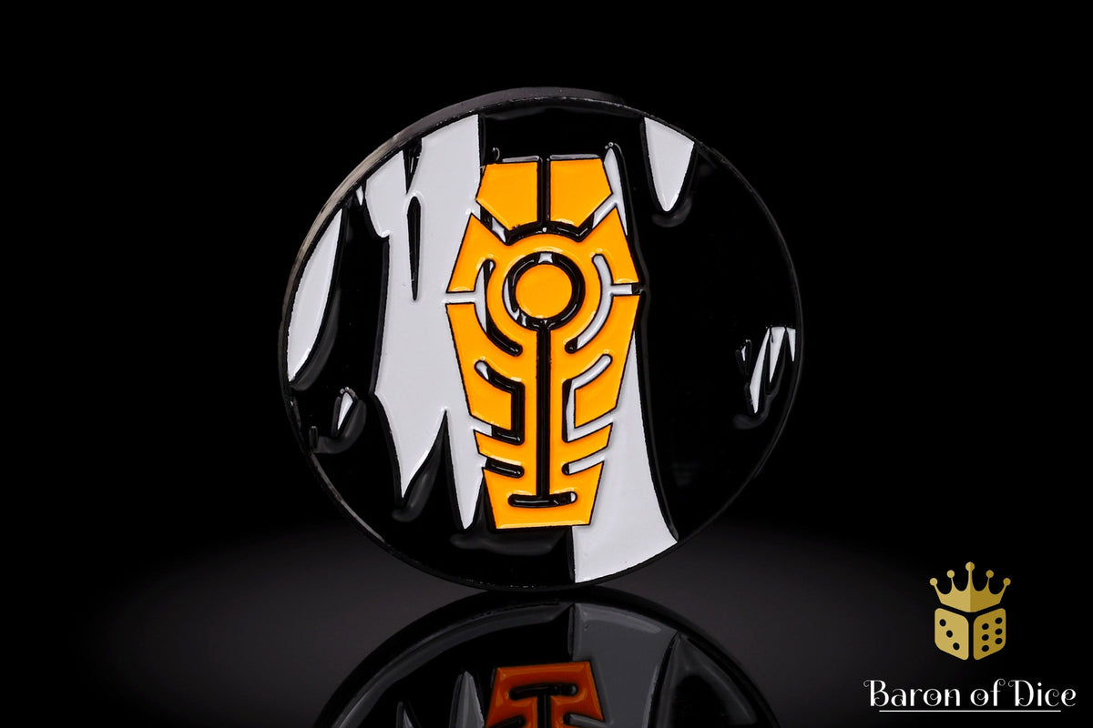 Orange Coffin | Wargaming & Datasheet Box | Baron's Coin™ Compatible