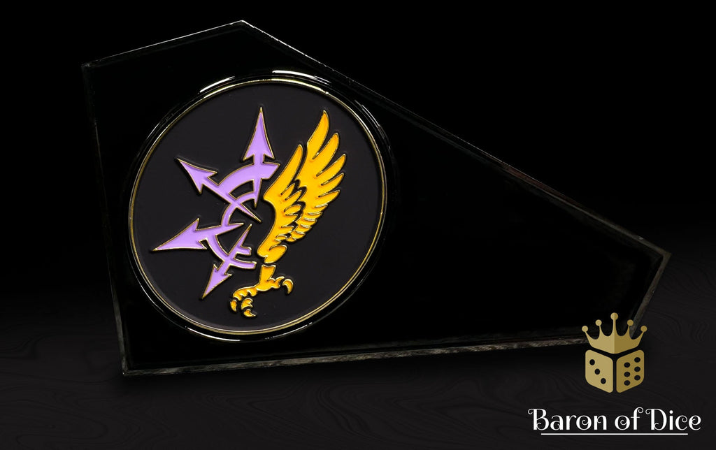 Children of Chaos | Metal Combat Gauge | Baron Coin™ Compatible