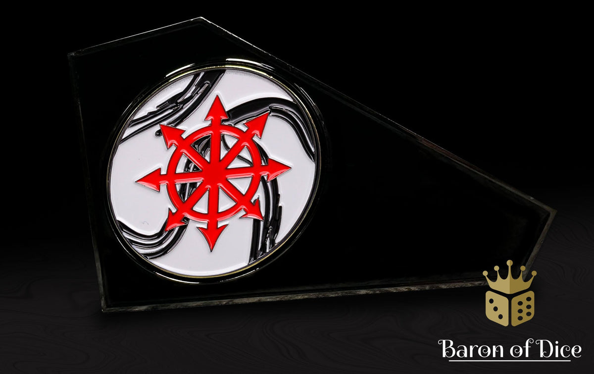 Chaos Star | Marble | Metal Combat Gauge | Baron Coin™ Compatible