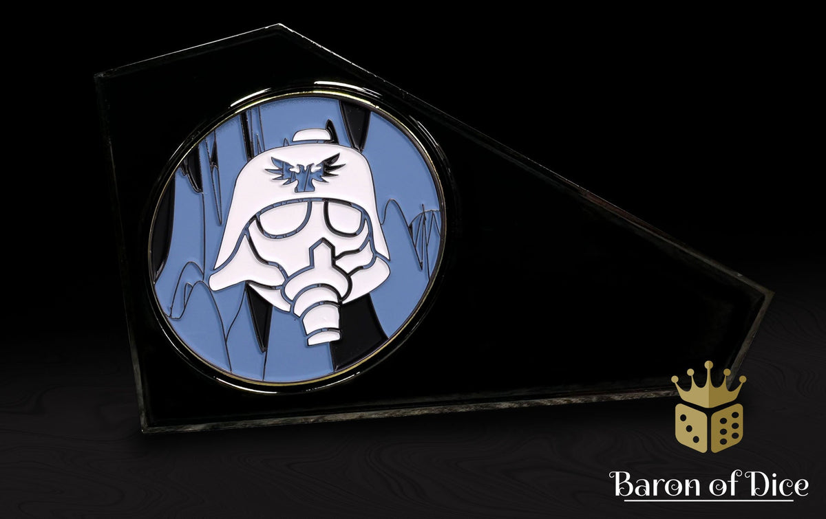 Helmet | Metal Combat Gauge | Baron Coin™ Compatible