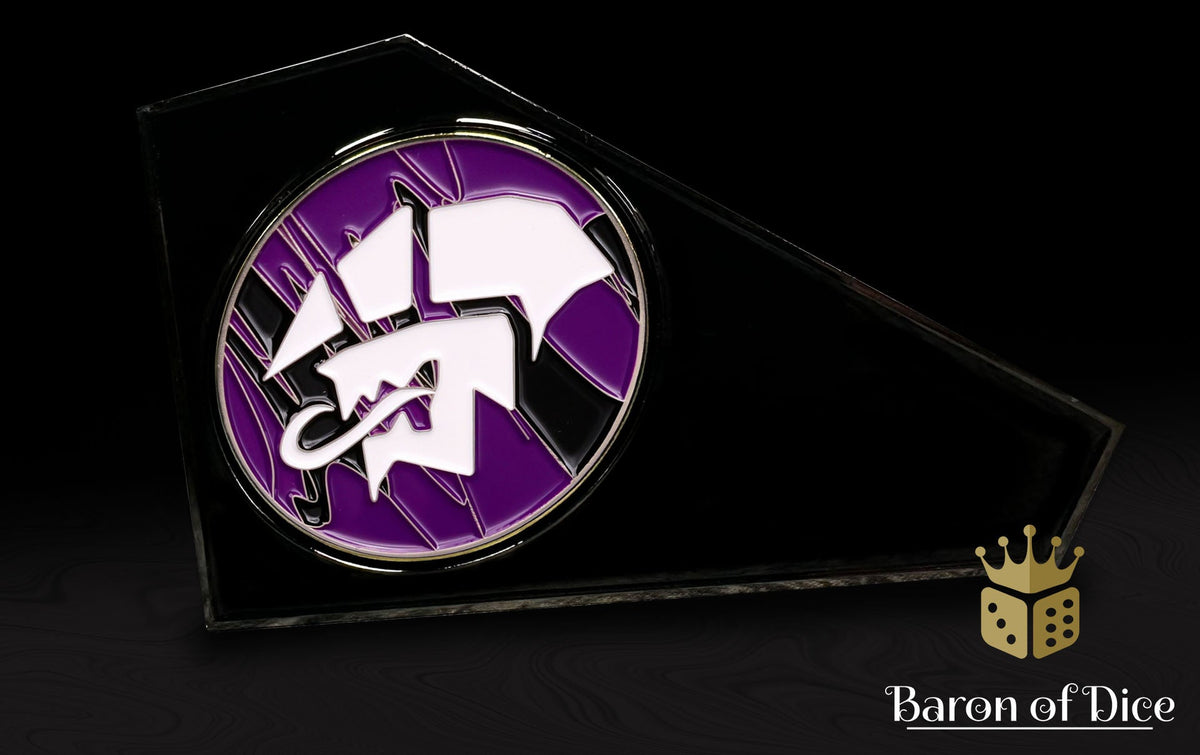 Alien | Purple | Metal Combat Gauge | Baron Coin™ Compatible