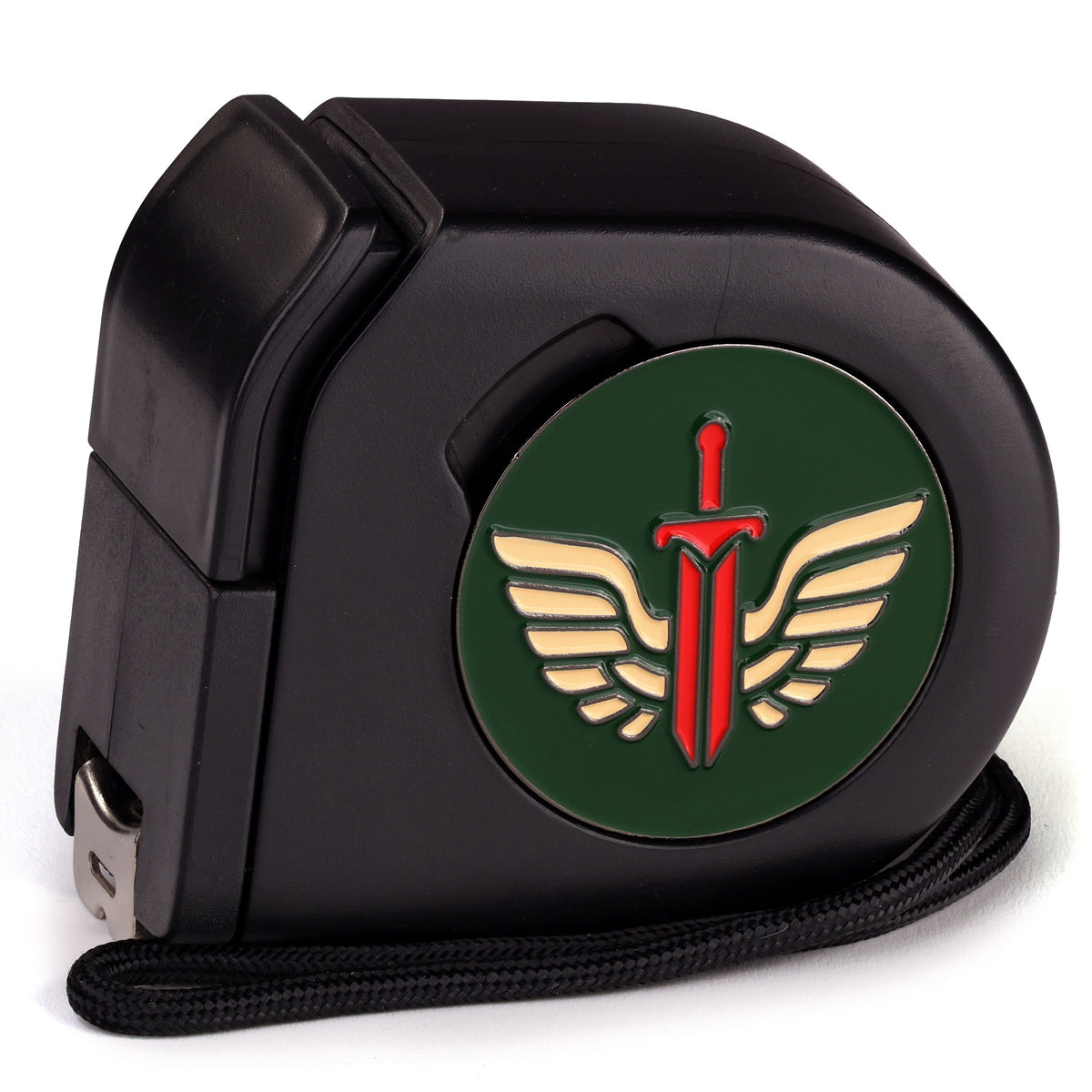 Sword & Wings | Wargaming Tape Measure | Baron's Coin™ Compatible