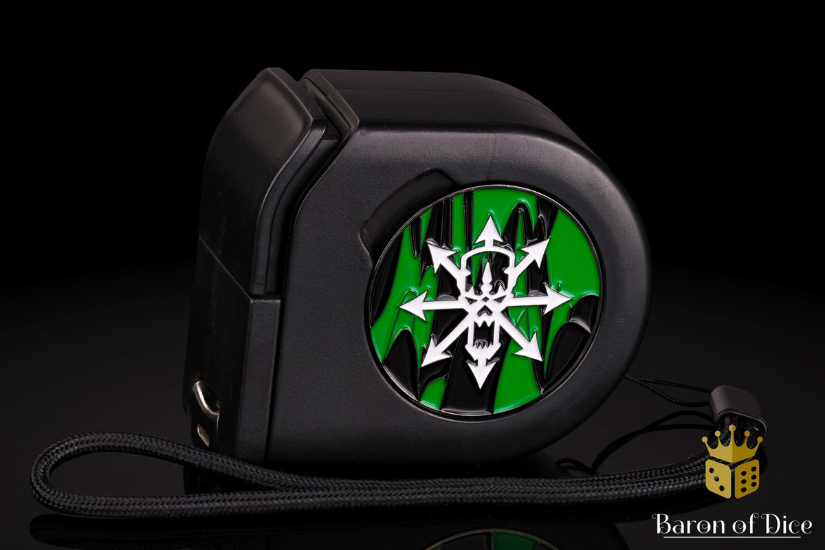 Tainted Knights | Wargaming Tape Measure | Baron's Coin™ Compatible