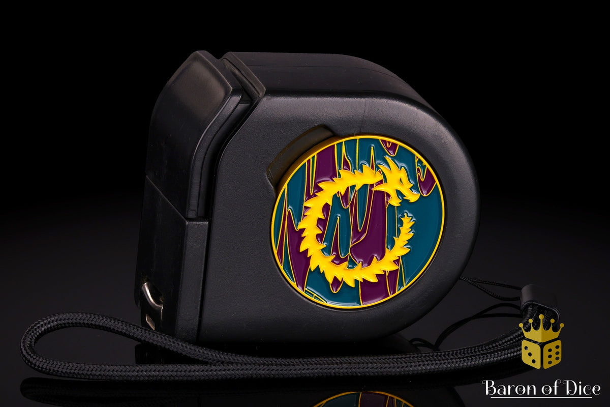 Infinity Dragon | Wargaming Tape Measure | Baron's Coin™ Compatible