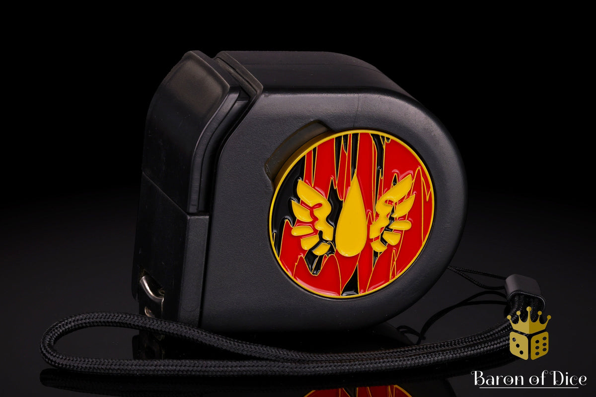 Blood Curse | Wargaming Tape Measure | Baron's Coin™ Compatible