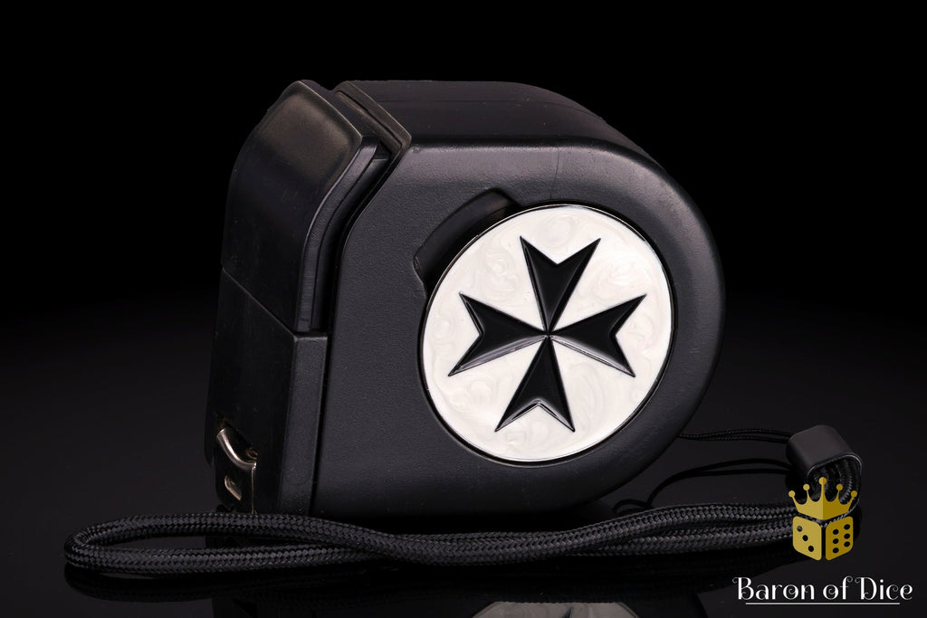 Templar Cross | Wargaming Tape Measure | Baron's Coin™ Compatible