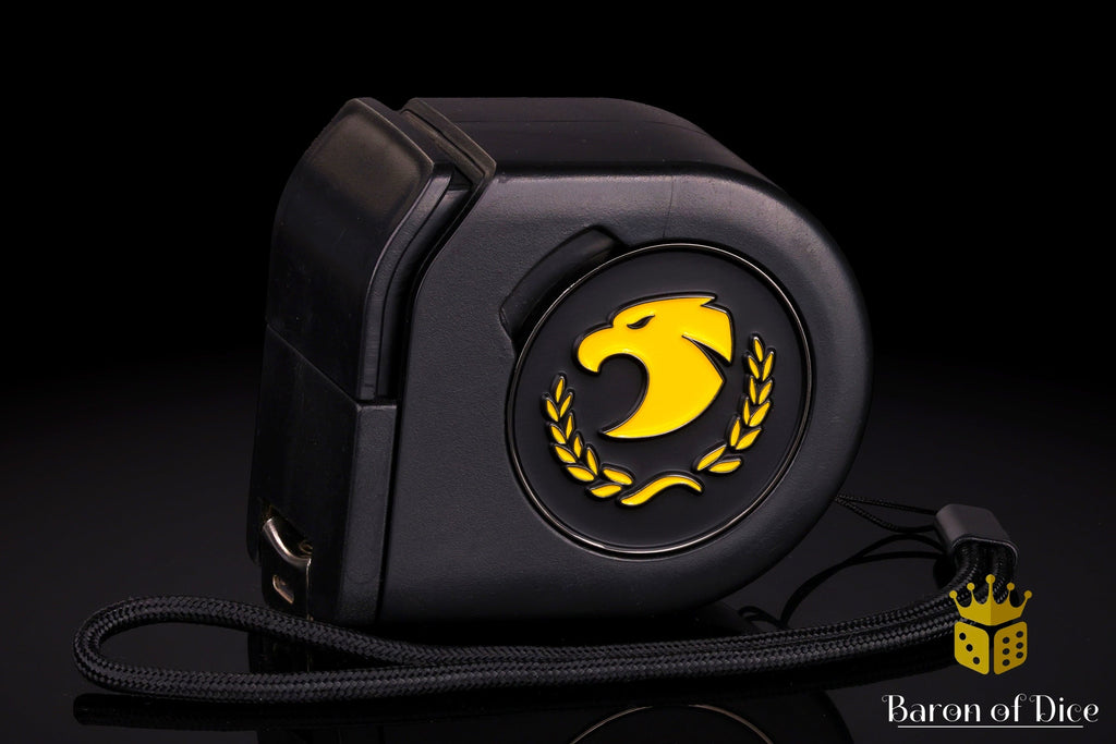 Golden Eagle | Wargaming Tape Measure | Baron's Coin™ Compatible