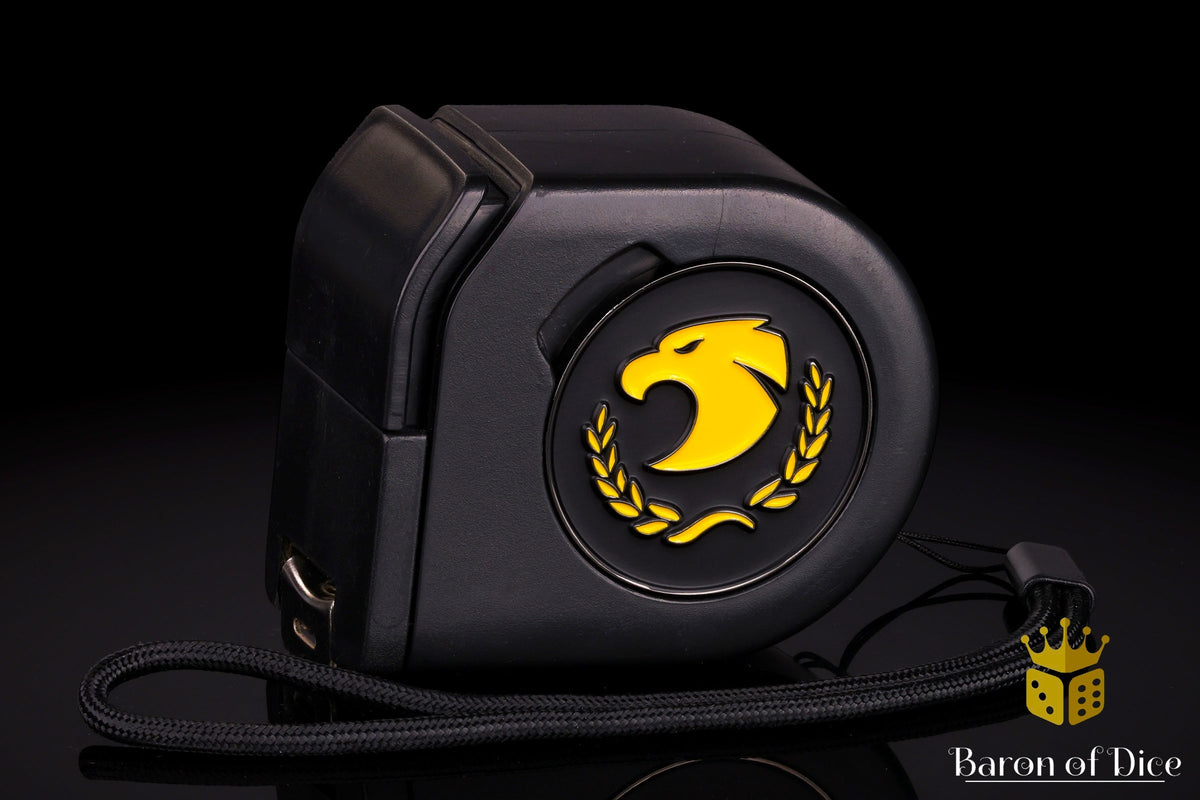 Golden Eagle | Wargaming Tape Measure | Baron's Coin™ Compatible