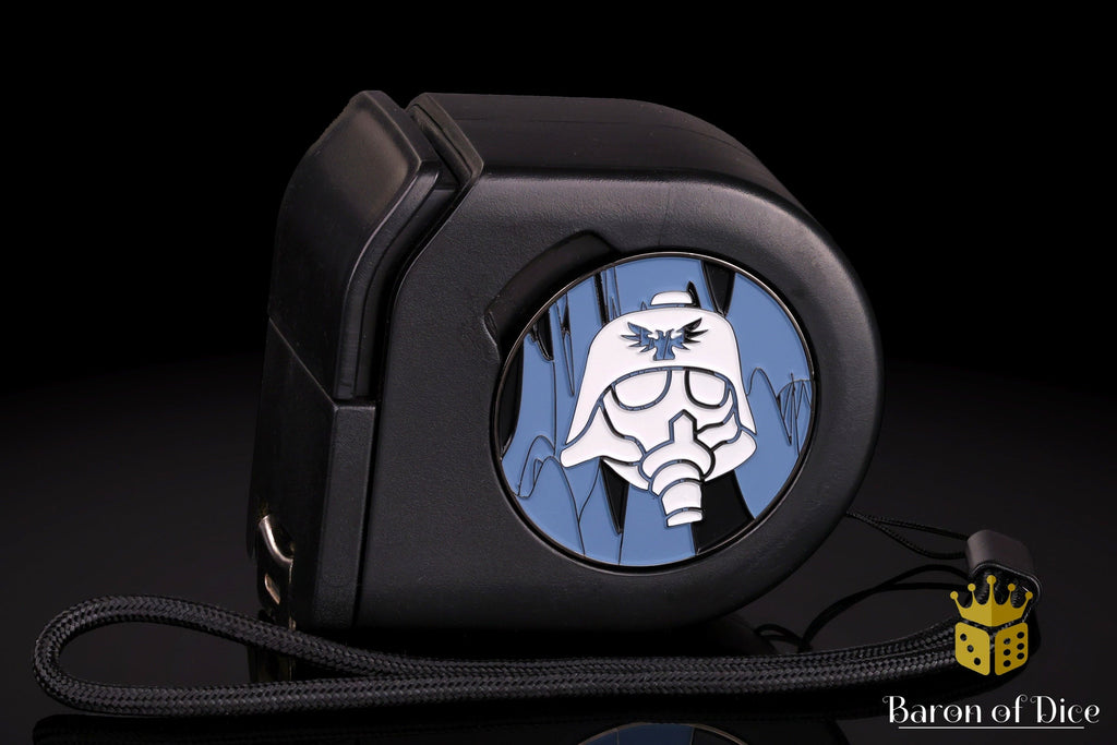 Helmet | Wargaming Tape Measure | Baron's Coin™ Compatible