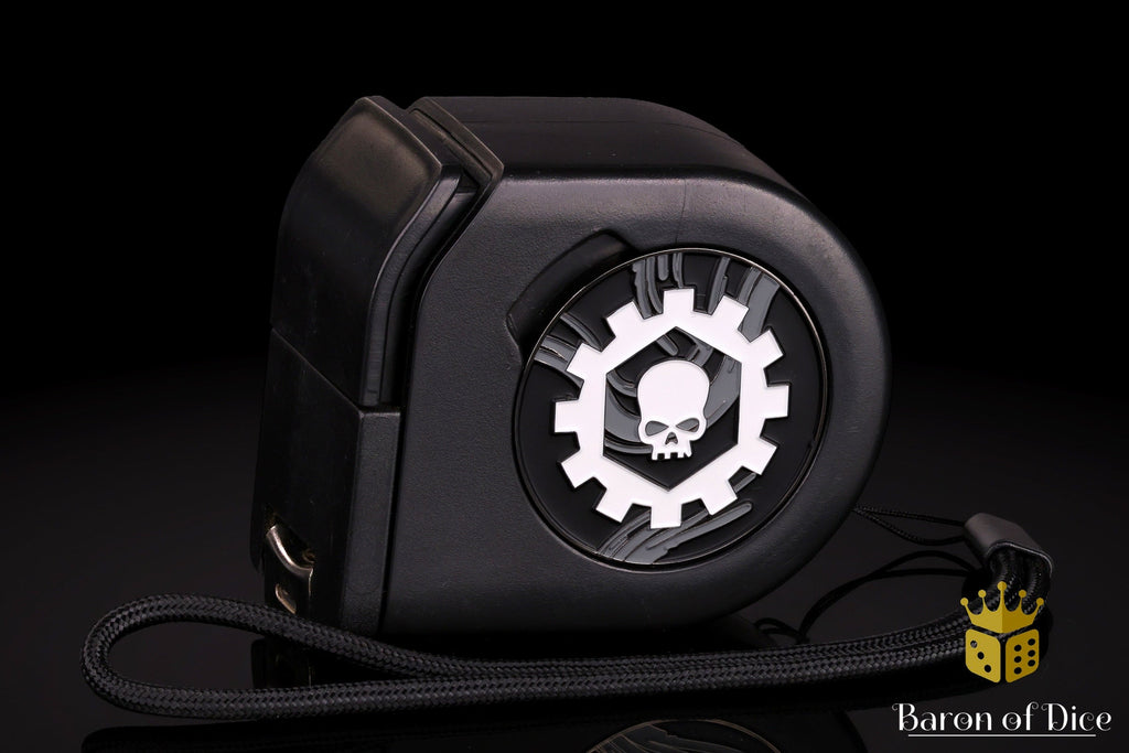 Iron Cog | Wargaming Tape Measure | Baron's Coin™ Compatible