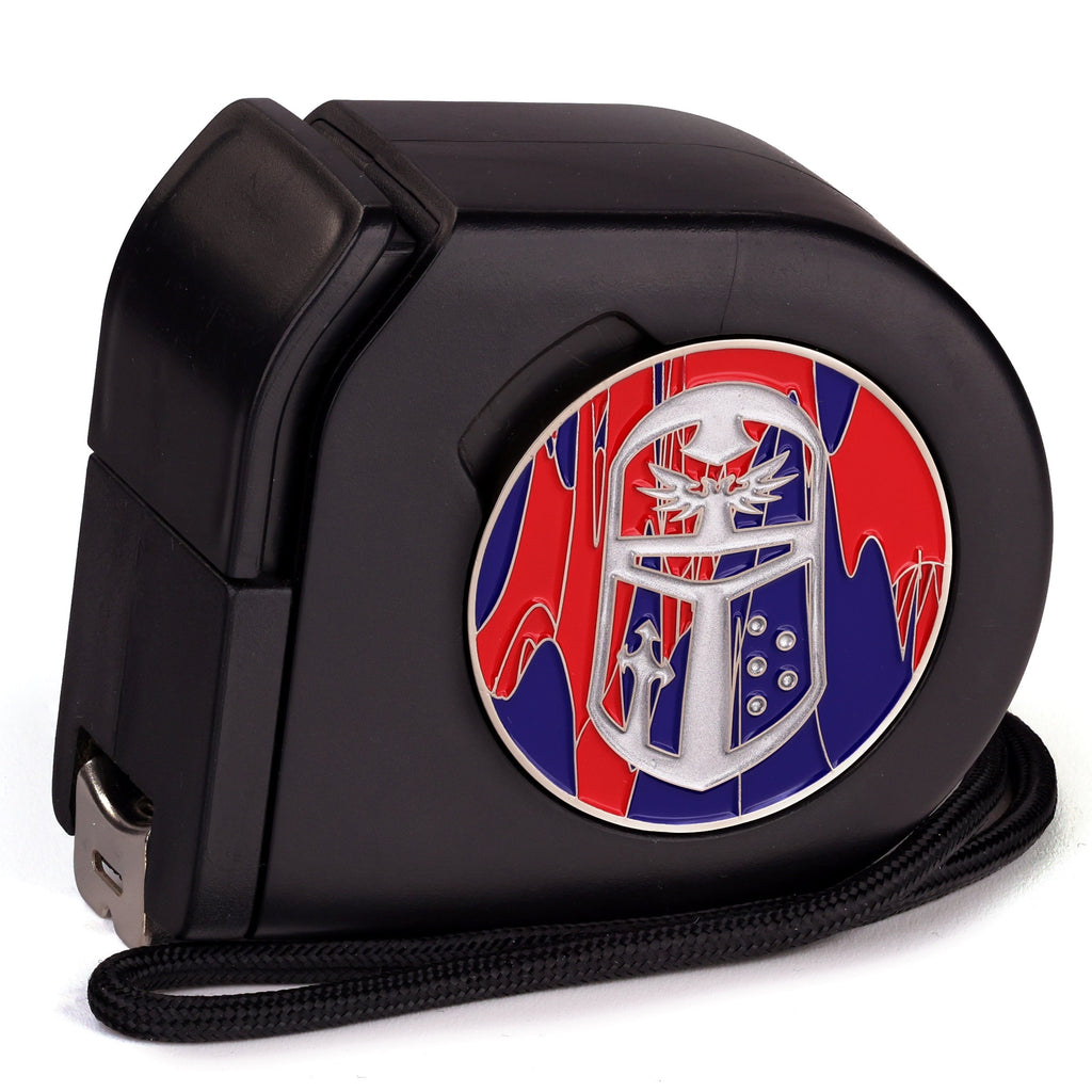 Imperial Helm | Wargaming Tape Measure | Baron's Coin™ Compatible