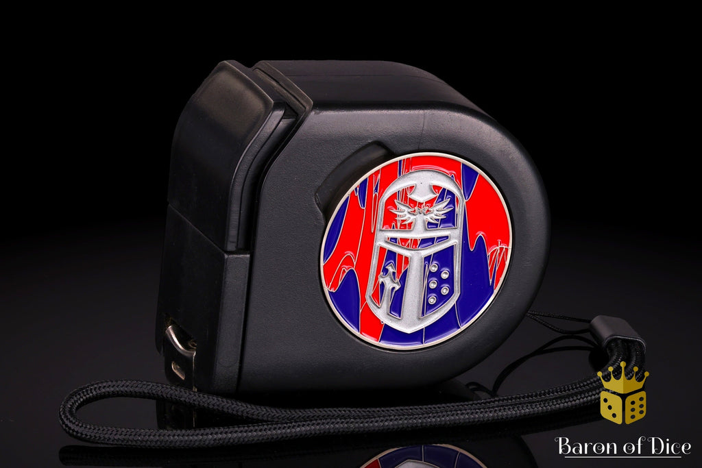 Imperial Helm | Wargaming Tape Measure | Baron's Coin™ Compatible