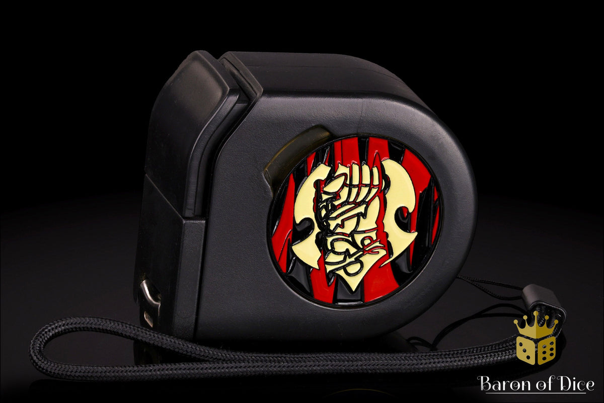 Warmachine: Khador | Old Umbrey | Wargaming Tape Measure | Baron's Coin™ Compatible