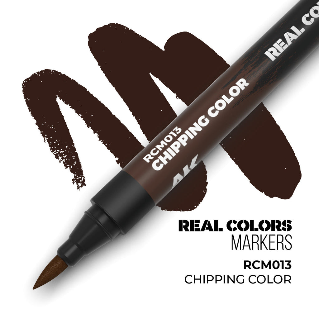 AK Interactive Markers: Real Color Markers - Chipping Color