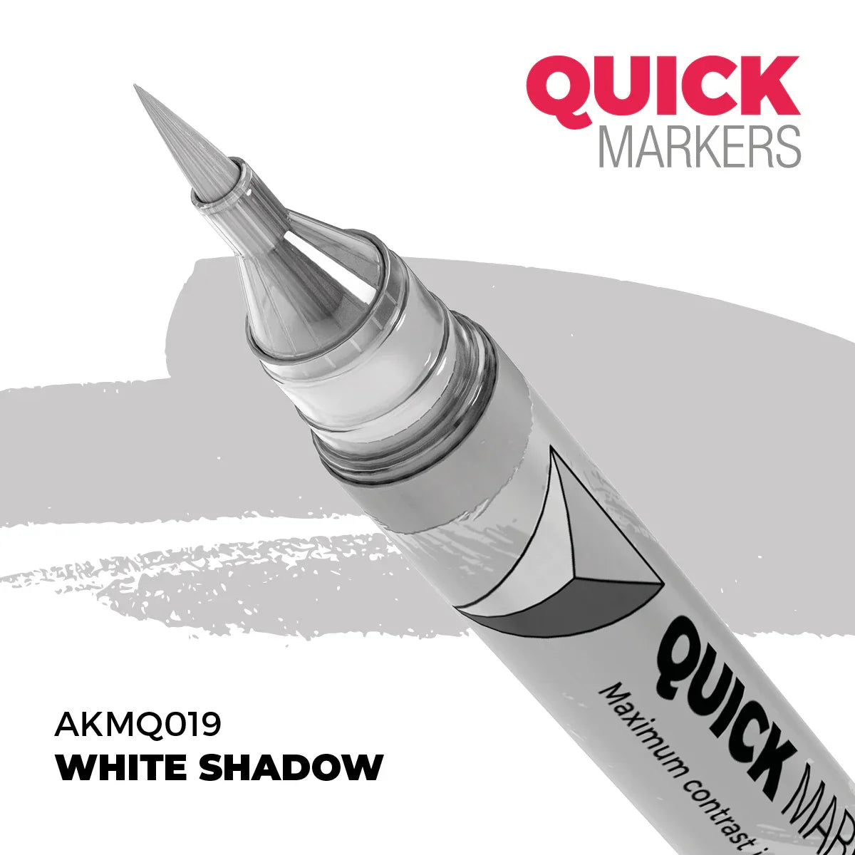 AK Interactive Markers: Quick Markers - White Shadow