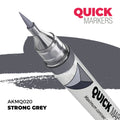 AK Interactive Markers: Quick Markers - Strong Grey