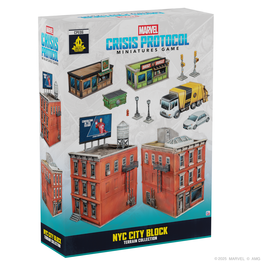 Marvel Crisis Protocol: NYC City Block Terrain Collection