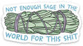 The Found: Sticker - Die Cut - Sage