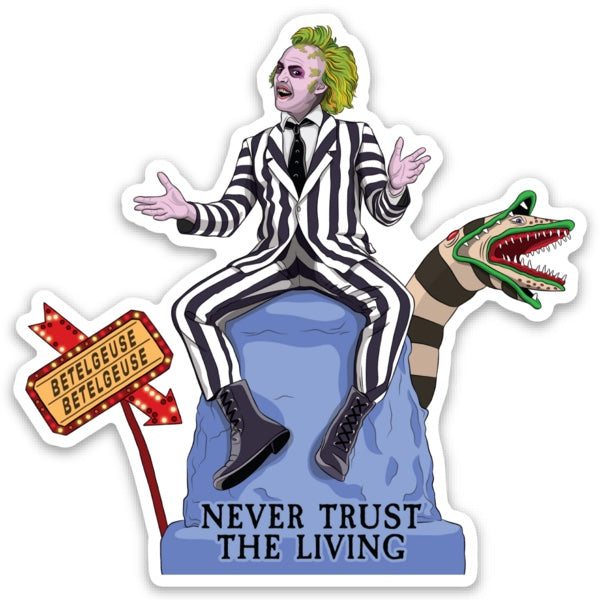 The Found: Sticker - Die Cut - Bettlejuice - It’s Showtime!