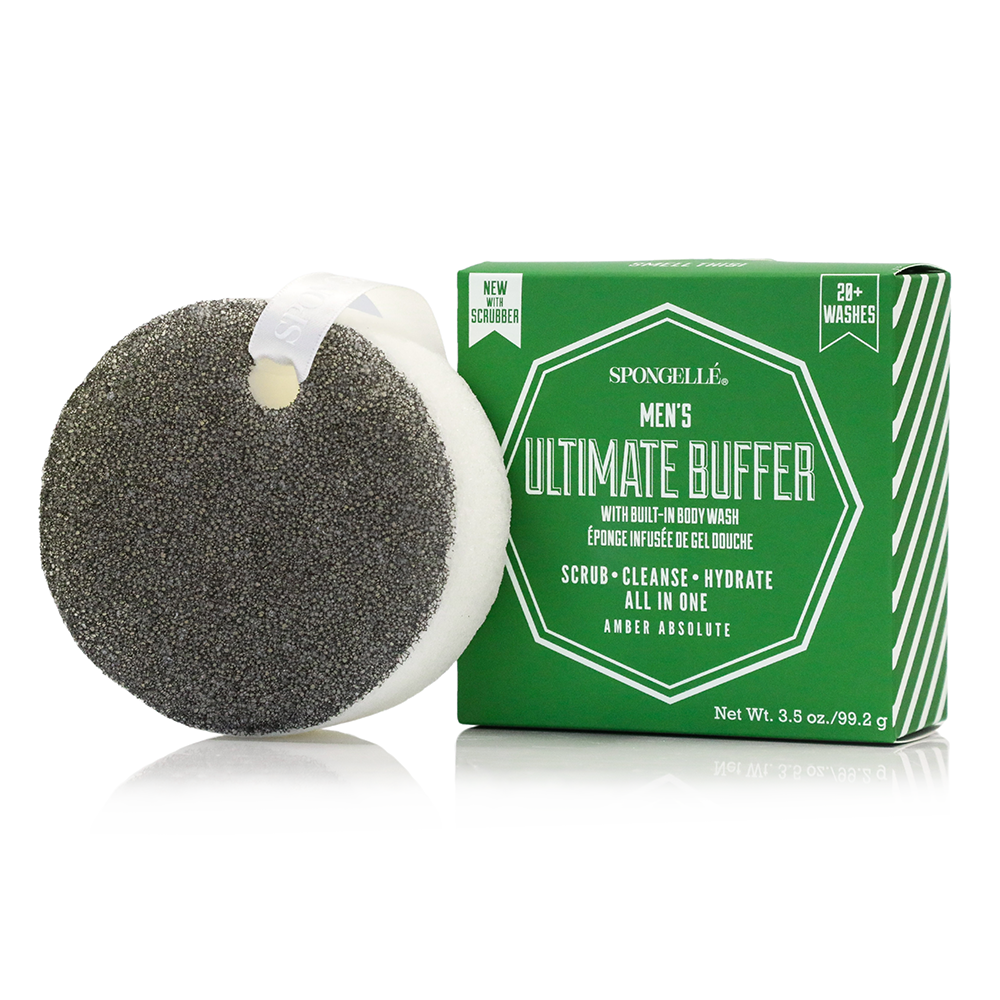 20+ Men's Ultimate Buffer | Black Scrubber