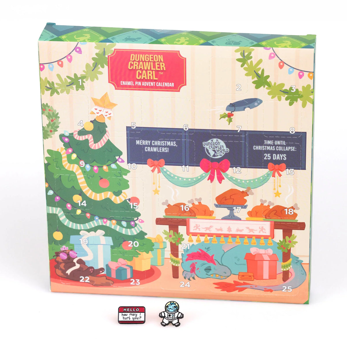 Dungeon Crawler Carl: 2026 Mini-Pin Advent Calendar