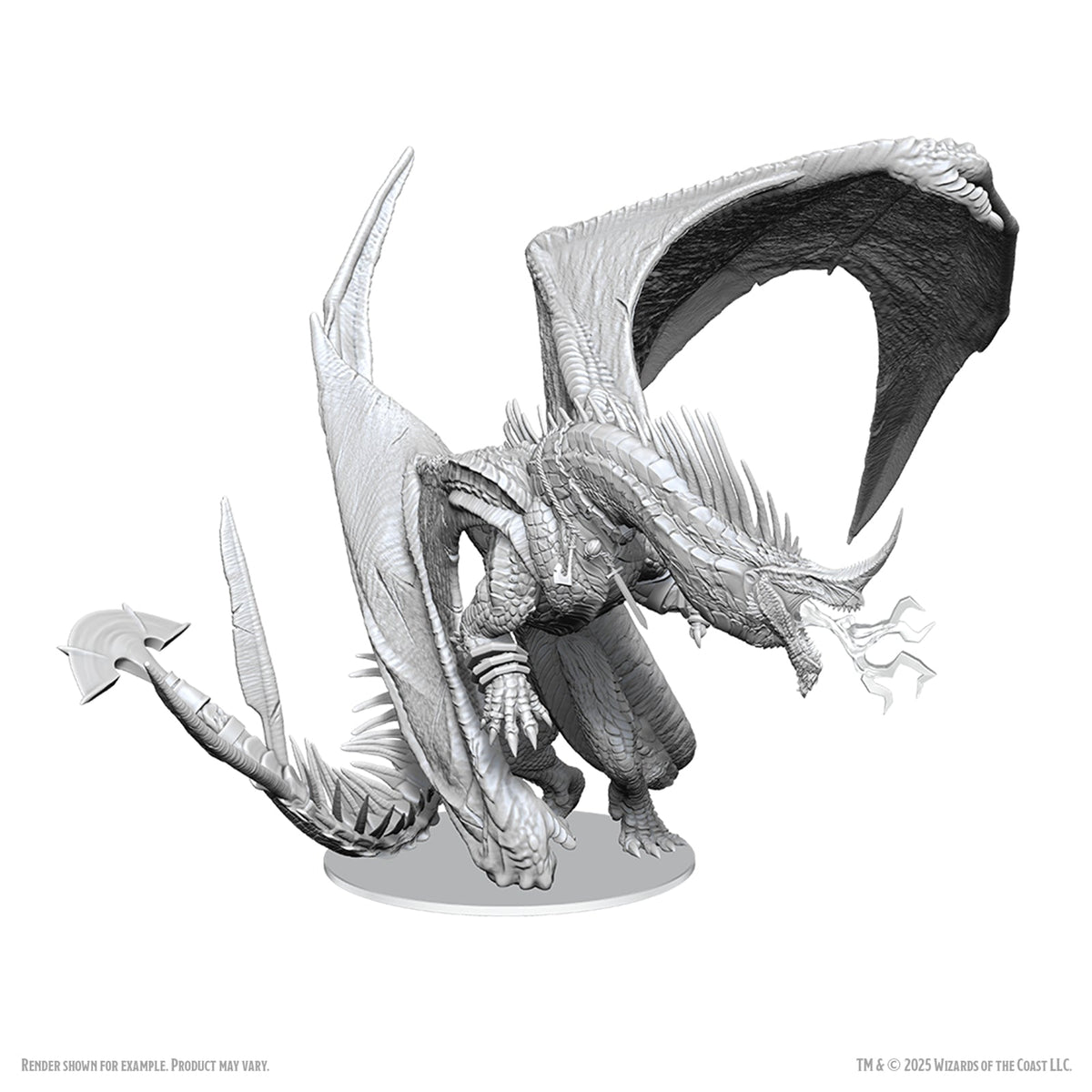 D&D: Nolzur's Marvelous Unpainted Miniatures - Ancient Blue Dragon