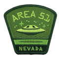 Area 51, Nevada UFO Travel Patch: Iron-on