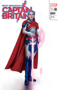 Betsy Braddock: Captain Britain #1 Unknown Comics Miguel Mercado Exclusive Vogue Var (02/22/2023)